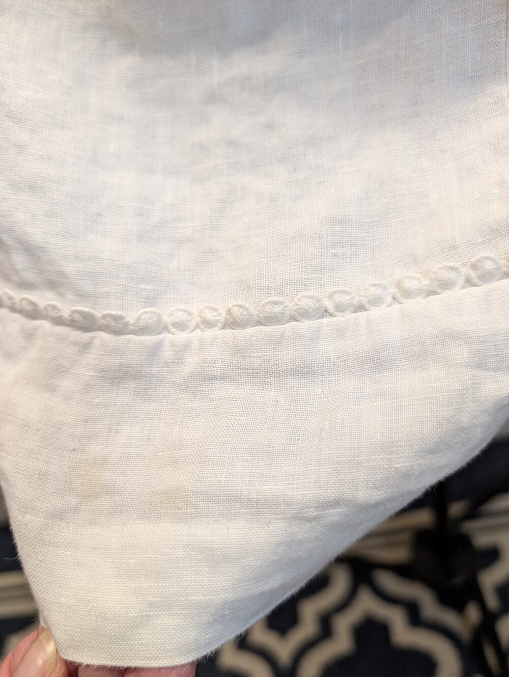 Boden White Sleeveless V-Neck Summer Dress - Picture 8 of 10